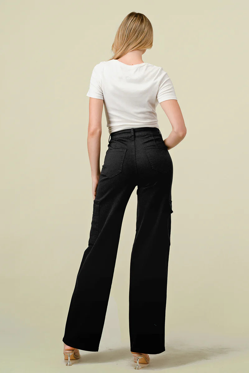 Black Cargo Pants