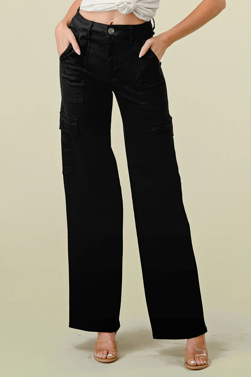 Black Cargo Pants